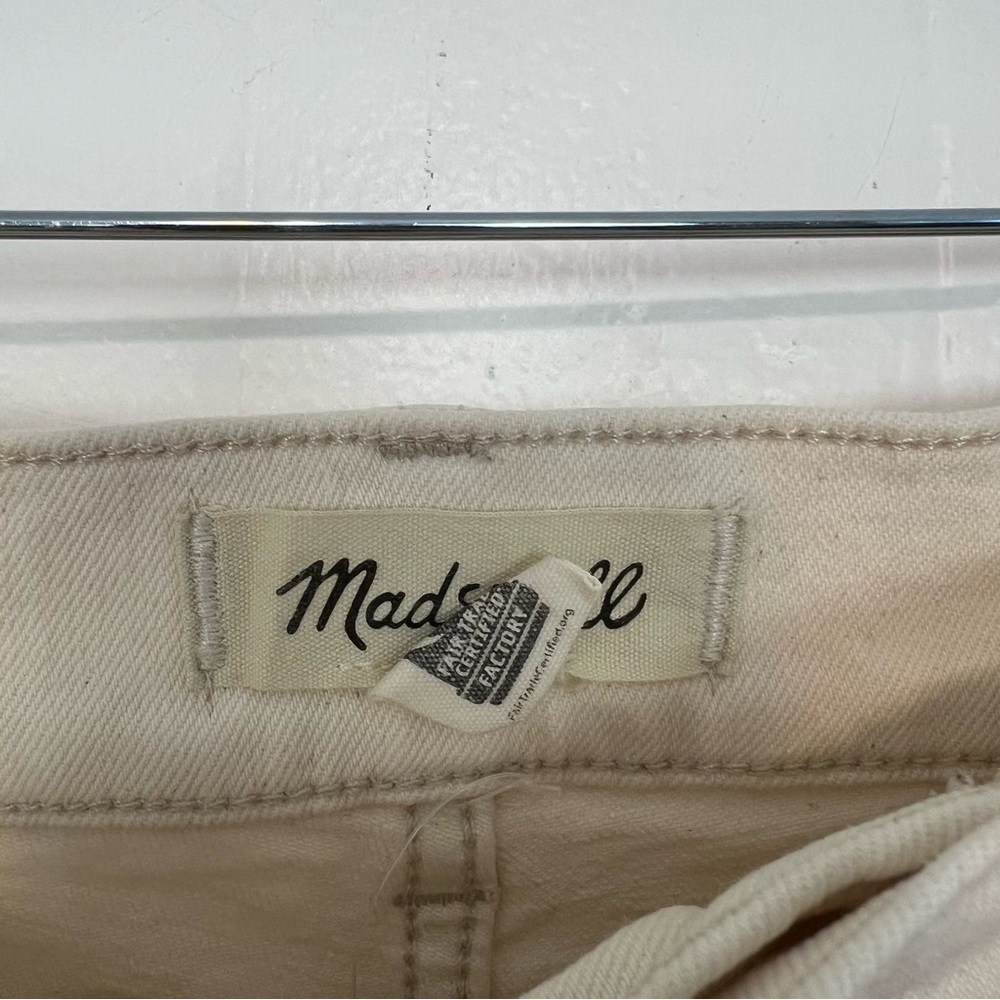 Madewell '90s Straight Jeans Natural Off White Size 26 mc - Picture 2 of 4